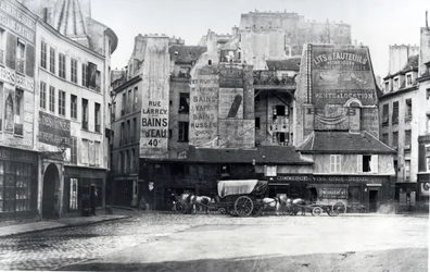 Place Saint-Andre-des-Arts, Paris, 1858-78